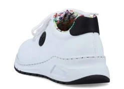 Rieker, stylische Damen-Sneaker, Weite H, mit herausnehmbarem Fußbett