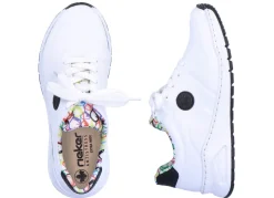 Rieker, stylische Damen-Sneaker, Weite H, mit herausnehmbarem Fußbett