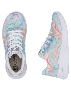Rieker, stylische Damen-Sneaker, mit herausnehmbarem Fußbett
