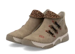 Rieker, trendige Damen-Boots, Winterschuhe, mit Reißverschluss