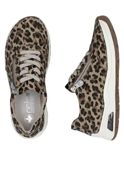 Rieker, trendige Damen-Sneaker, mit Reißverschluss