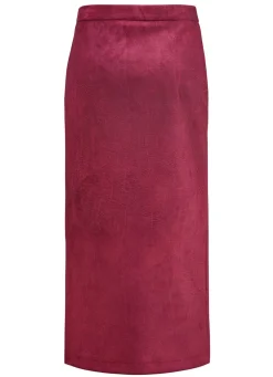 Rock in gerader Schnittführung