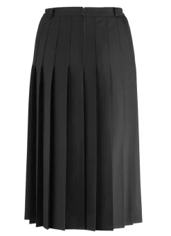 Rock mit figurgünstigen Rundumfalten