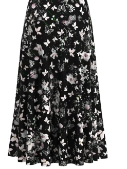 Rock mit figurgünstiger Passe