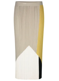 Rock mit Plisseefalten