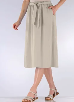 Rock mit Stoffbindeband