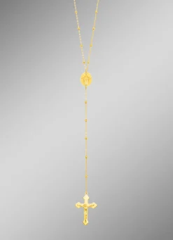 Rosenkranz-Ankerkette aus Gold