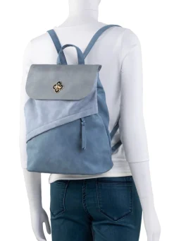 Rucksack mit Überschlag und Drehschloss