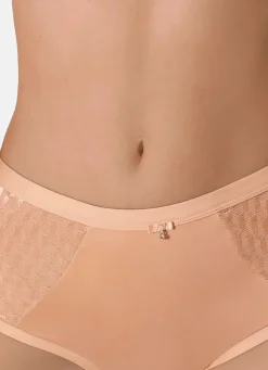 Sassa Zweierpack Slips mit jacquarddessinierten Tülleinsätzen