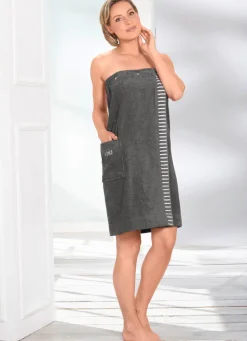 Saunakilt mit aufgesetzten Taschen