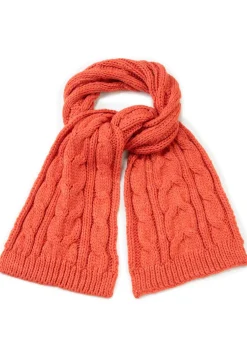 Schal aus Grobstrick