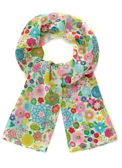 Schal mit Fantasiedessin