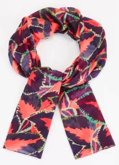 Schal mit Fantasiedessin