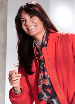 Schal mit Fantasiedessin