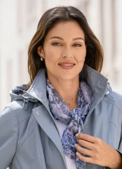 Schal mit Fantasiedessin