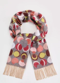 Schal mit Fantasiedessin