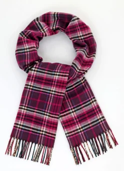 Schal mit Karodessin