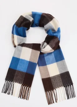 Schal mit Karodessin