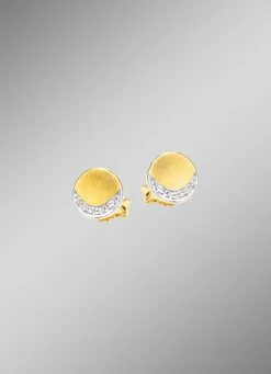 Schicke Ohrstecker mit Zirkonia