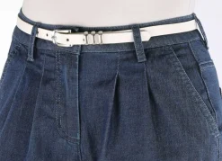 Schicker Damen-Gürtel aus Leder, 1,5 cm breit