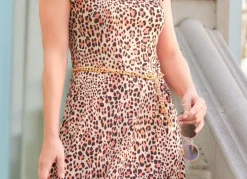 Schicker Damen-Kettengürtel, längenverstellbar mit Schnalle