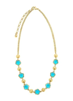 Schmuckset, 3-teilig, im Blumendesign