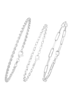 Schmuckset, 3-teilig, aus drei Armbändern