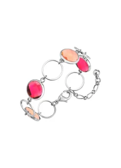 Schmuckset, 3-teilig, mit Kristallsteinen