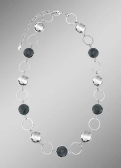 Schmuckset, 3-teilig, mit Kristallsteinen