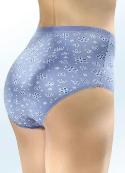 Sechserpack Slips mit elastischen Abschlüssen