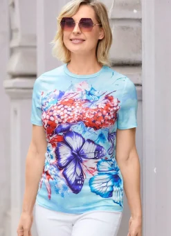 Shirt in Batik-Optik