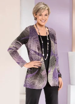 Shirt in Jacken-Optik