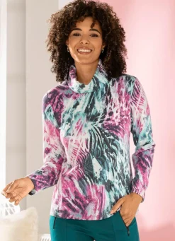 Shirt in weichem Feinjersey