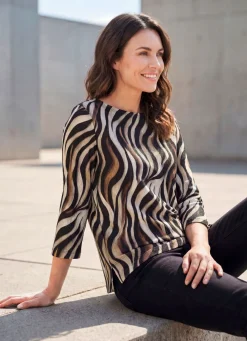 Shirt, 3/4-lange Ärmel