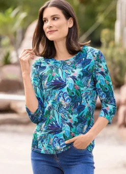 Shirt mit Alloverdessin