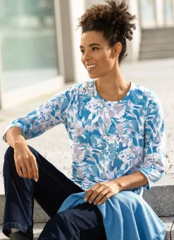 Shirt mit Alloverdruck