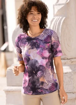 Shirt mit Alloverdruck