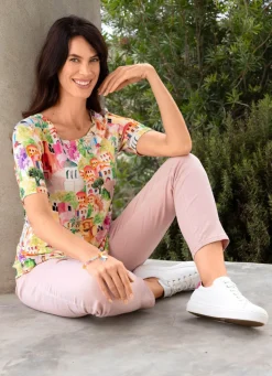 Shirt mit Allover-Druck