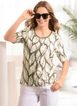 Shirt mit Allover-Druck