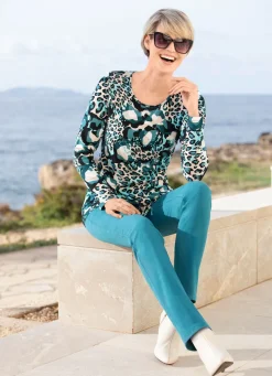 Shirt mit Allover-Druck