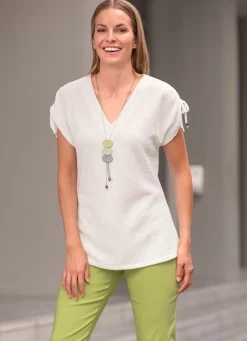 Shirt mit Bindemöglichkeit