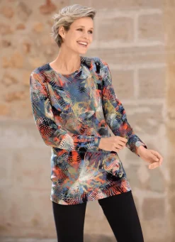 Shirt mit farbbrillantem Druck