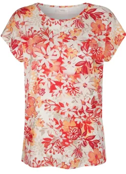 Shirt mit farbenfrohem Mustermix