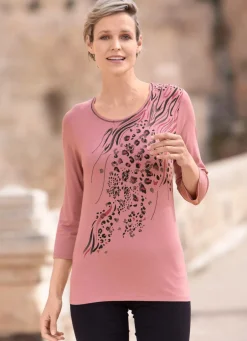 Shirt mit Flatlock-Naht in 2 Farben