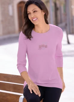 Shirt mit Flatlock-Naht in 2 Farben