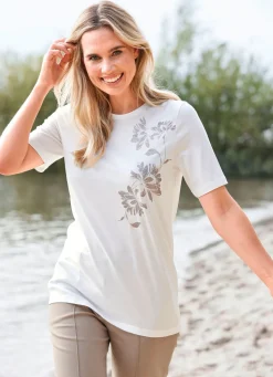 Shirt mit Glimmer-Druck