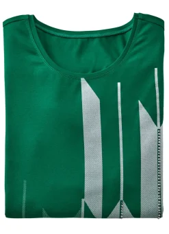 Shirt mit Kontrastdruck