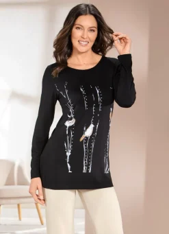 Shirt mit platziertem Druck