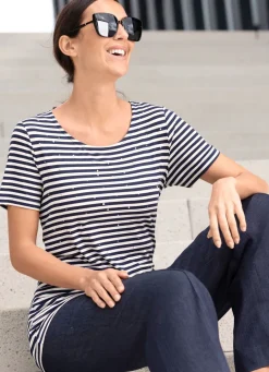 Shirt mit Ringeldessin