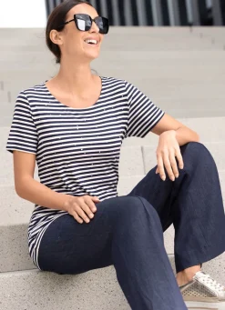 Shirt mit Ringeldessin